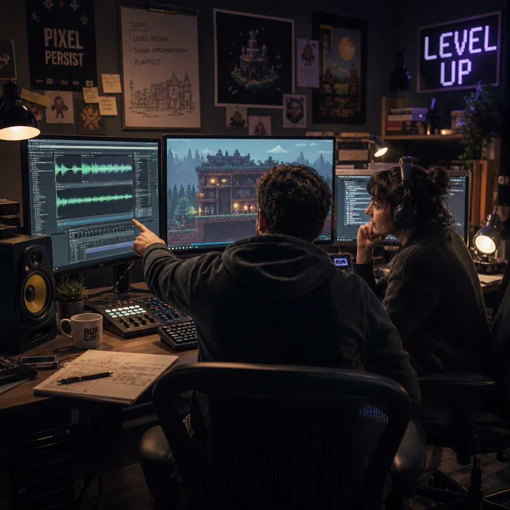 La relation entre création sonore et conception de jeux vidéo indépendants